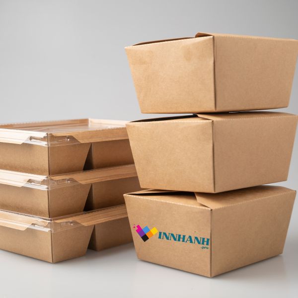 In hộp giấy đựng sản phẩm