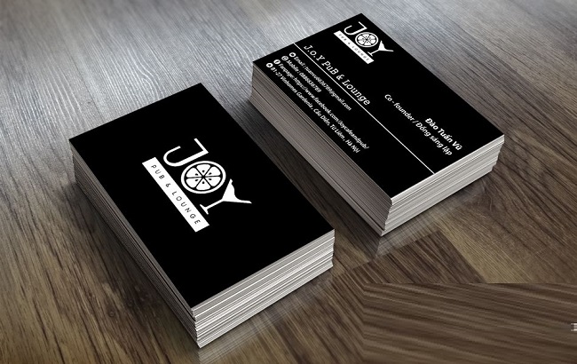 In name card mau name card dep09