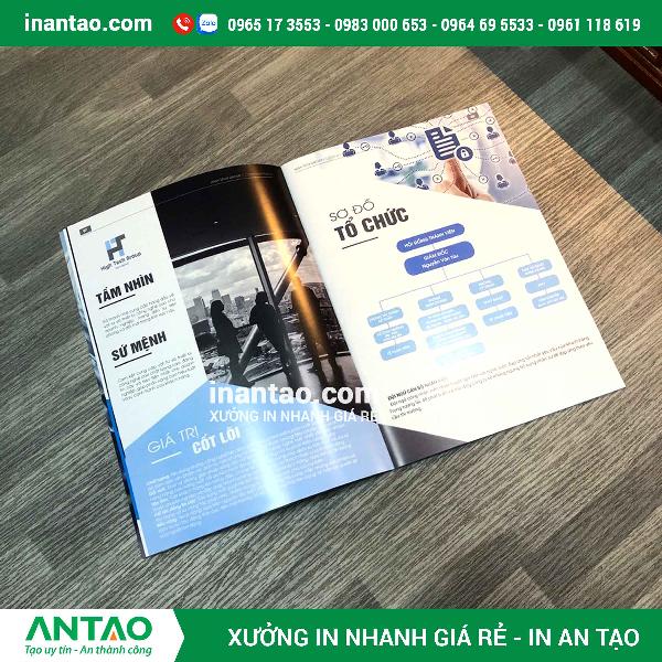 So sánh trực quan chất lượng in offset và in kỹ thuật số trên catalogue