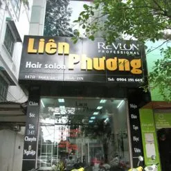 Biển Quảng Cáo Salon Tóc Alu Vàng Gold In UV