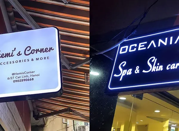 Bien vay vuong la hinh thuc quang cao ngoai troi co thiet ke doc dao voi cau truc hinh vuong hoac chu nhat