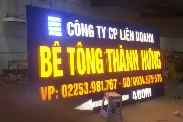 Cac loai bang cong ty chu noi pho bien va ung dung