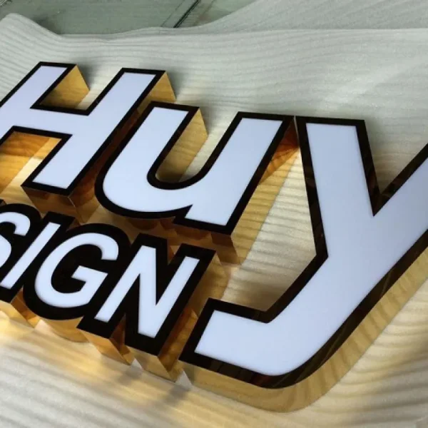 Chu inox bac la loai pho bien nhat va duoc su dung rong rai trong cac ung dung quang cao