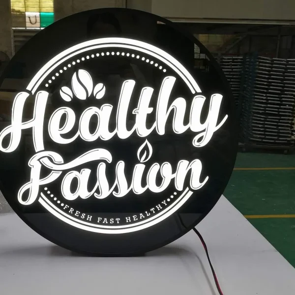 Biển Vẫy Alu Gương Vàng LED Flash 70x50cm Dich vu lam bien vay alu gia re tai TPHCM