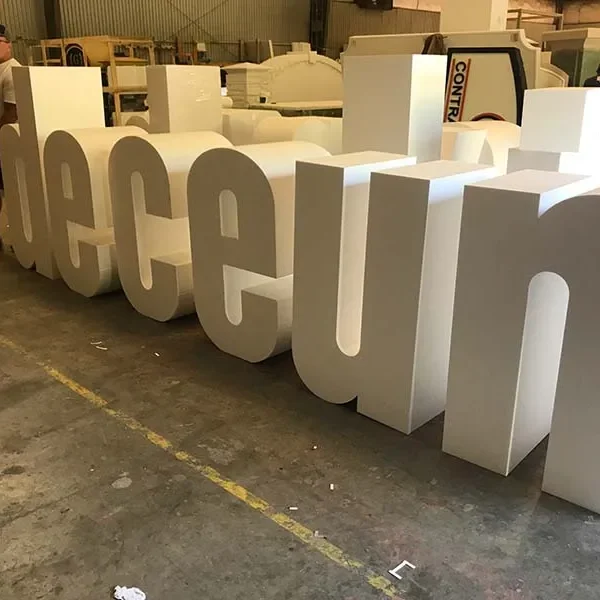 Chữ Nổi Formex 5mm Trắng Cắt CNC Quang Cao 24h luon cap nhat xu huong moi nhat trong nganh de mang den nhung mau chu noi formex dep va doc dao