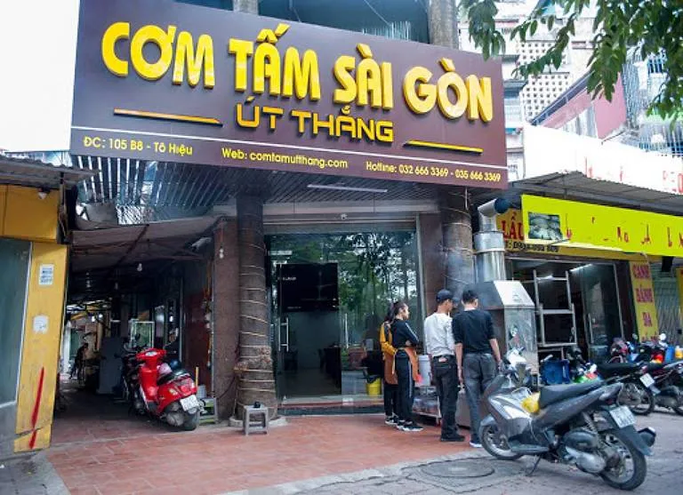 Bảng Hiệu Quán Ăn Inox Mạ Vàng Chữ Nổi Quy trinh lam bang hieu quan an chuyen nghiep tai Quang Cao 24h