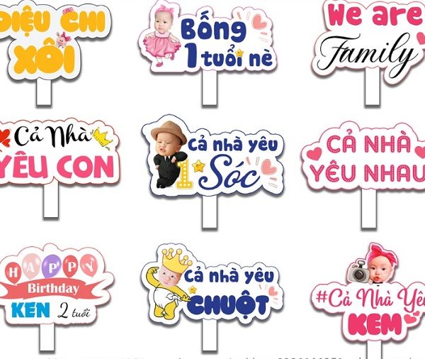 50+ Mẫu bảng Hashtag cầm tay chụp hình đẹp, ấn tượng bảng cầm tay chụp hình sinh nhật