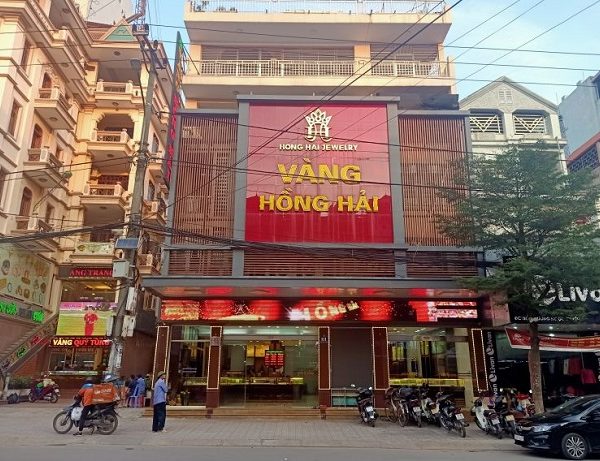 bảng hiệu tiệm vàng bằng alu