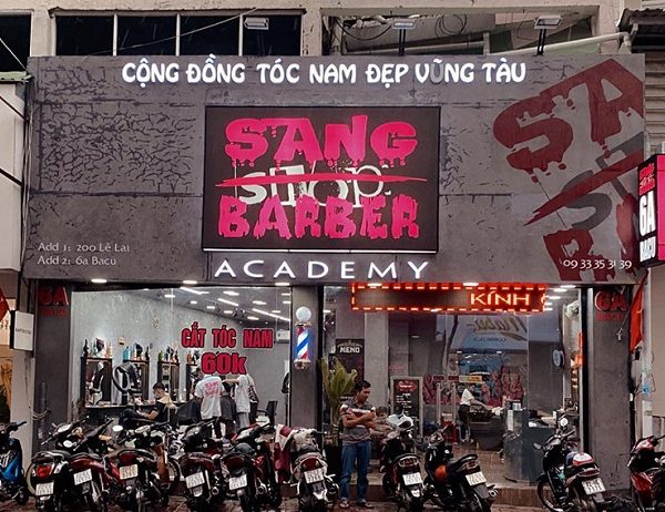 Bảng hiệu barber shop đẹp
