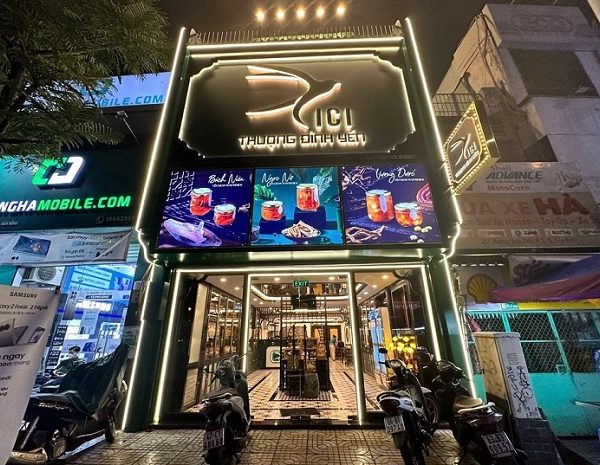 biển hiệu yến sào