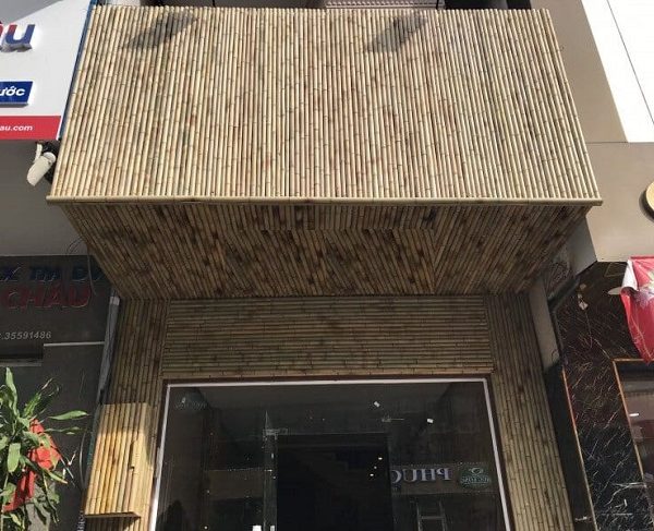 bảng hiệu bằng tre, trúc