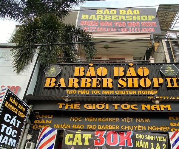 Biển quảng cáo barber shop