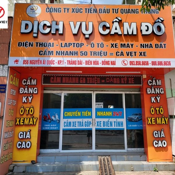 HOT 30+ mẫu biển hiệu quảng cáo cầm đồ đẹp, ấn tượng