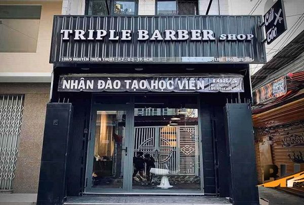 Bảng hiệu salon tóc nam