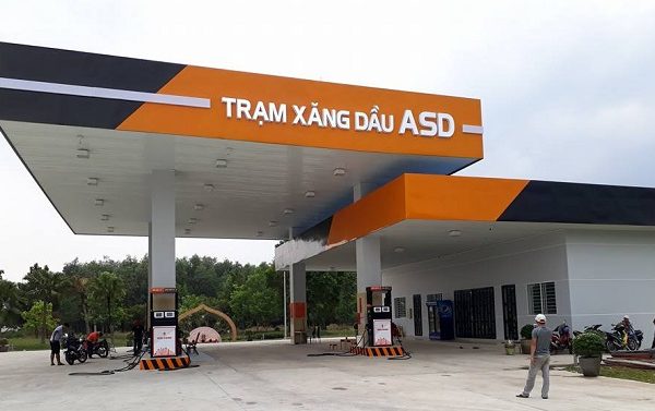 Làm bảng hiệu cây xăng chuyên nghiệp, đúng quy định Biển hiệu cửa hàng xăng dầu