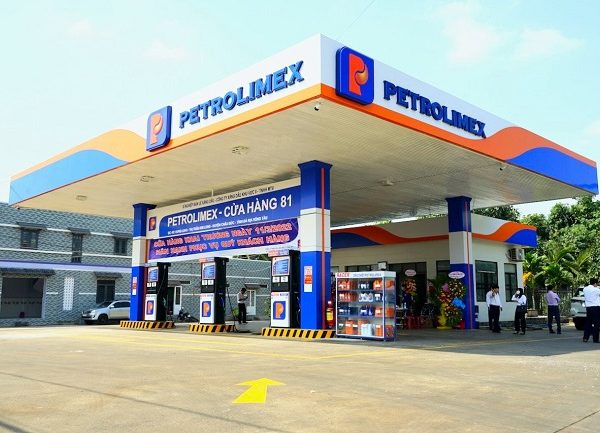 Làm bảng hiệu cây xăng chuyên nghiệp, đúng quy định bảng hiệu cây xăng petro