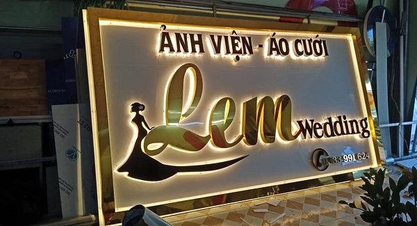 100+ Mẫu Biển Quảng Cáo Đẹp, Độc Đáo Nhất 2025 biển quảng cáo chữ nổi đẹp