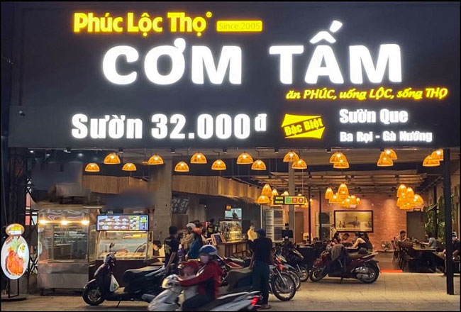 30+ Mẫu Bảng Hiệu Cơm Tấm, Bình Dân Đẹp, Thu Hút bang hieu com tam