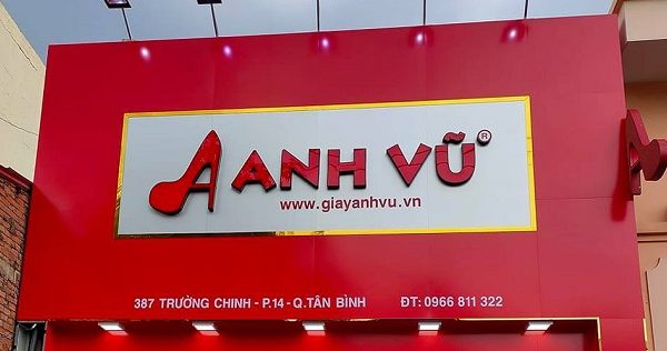 Biển quảng cáo công ty bằng mica