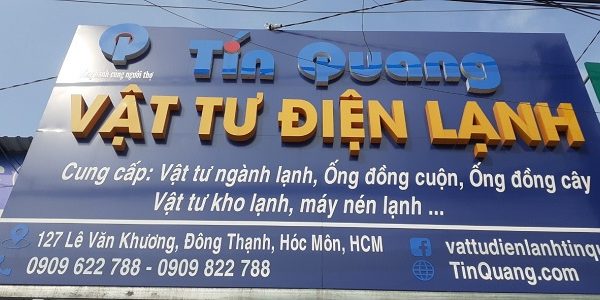 35+ Mẫu Bảng Hiệu Điện Lạnh Đẹp Yêu Thích Nhất Bảng hiệu điện lạnh chữ nổi