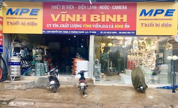 vai trò bảng hiệu điện nước