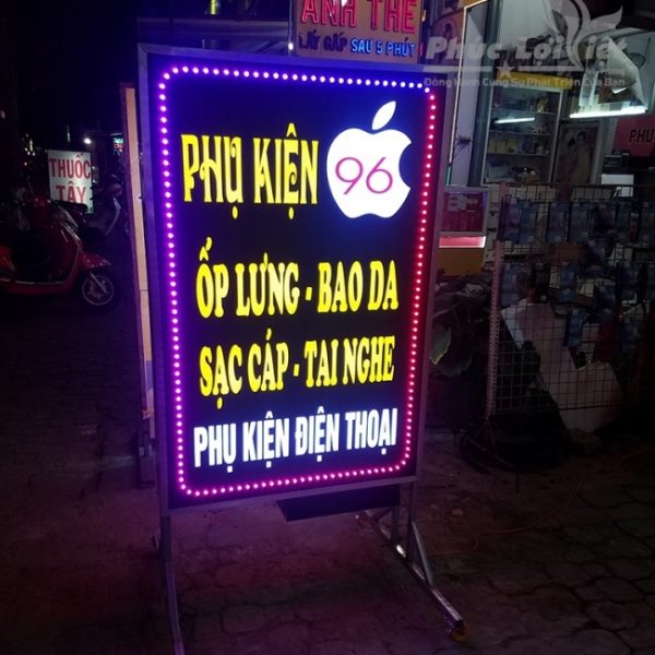 Bảng hiệu đứng phụ kiện điện thoại