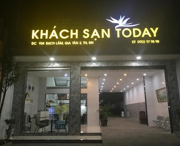 35+ Mẫu Bảng Hiệu Khách Sạn Nhà Nghỉ Đẹp, Sang Trọng Bảng hiệu quảng cáo khách sạn