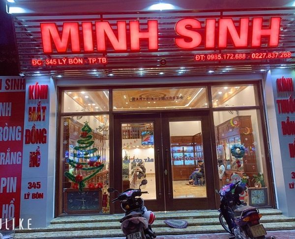 bảng hiệu kính mắt led