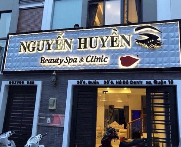 biển hiệu makeup đẹp