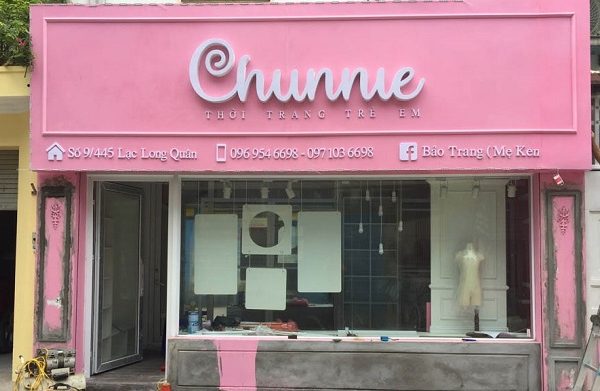 30+ bảng hiệu màu Hồng dễ thương dành cho phái nữ