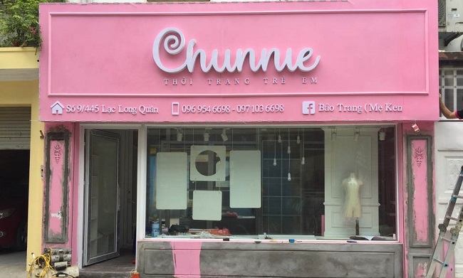 30+ bảng hiệu màu Hồng dễ thương dành cho phái nữ bang hieu mau hong