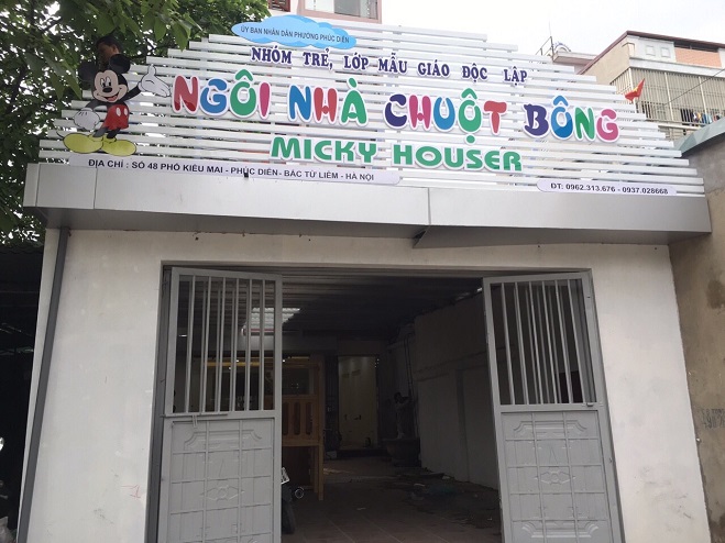 bang-hieu-nha-tre-dep bảng hiệu nhà trẻ đẹp