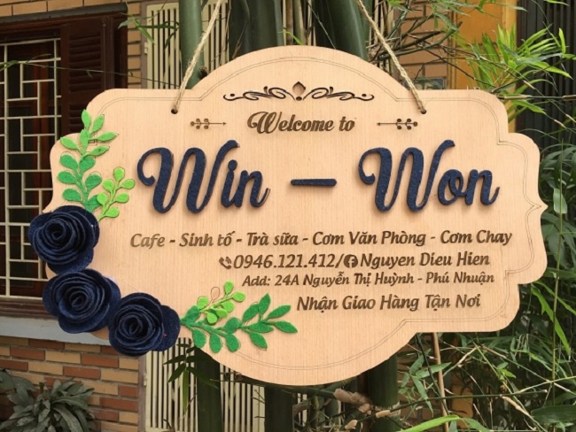 bang-hieu-nho-dep bảng hiệu nhỏ đẹp