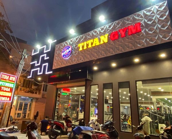 Bảng hiệu phòng gym