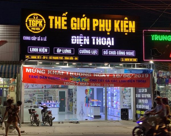 30+ Mẫu Bảng Hiệu Phụ Kiện Điện Thoại Đẹp, Độc Đáo