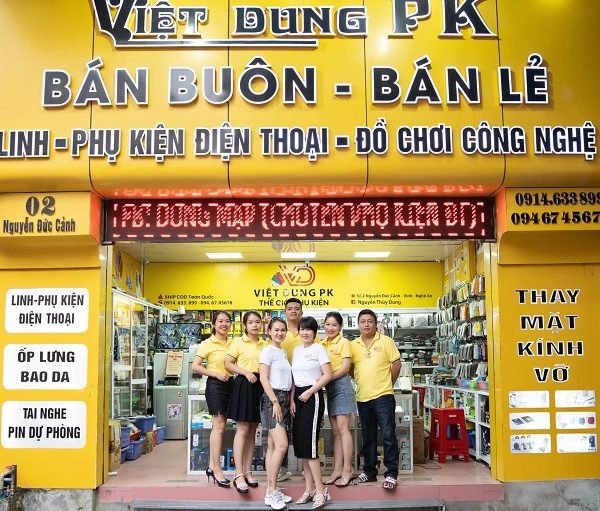 Bảng hiệu phụ kiện điện thoại