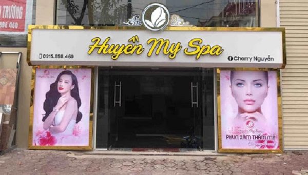 mẫu bảng hiệu phun xăm đẹp