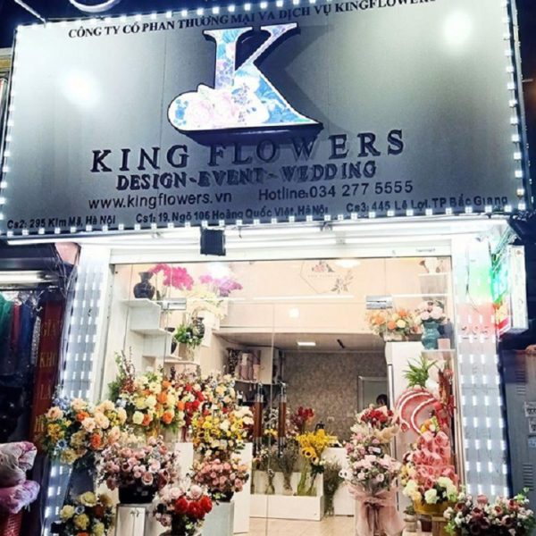 Top 30+ Mẫu Bảng Hiệu Shop Hoa Tươi Đẹp, Tinh Tế Nhất biển hiệu đèn led cửa hàng hoa đẹp