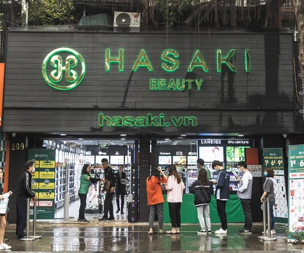 bảng hiệu shop mỹ phẩm đẹp