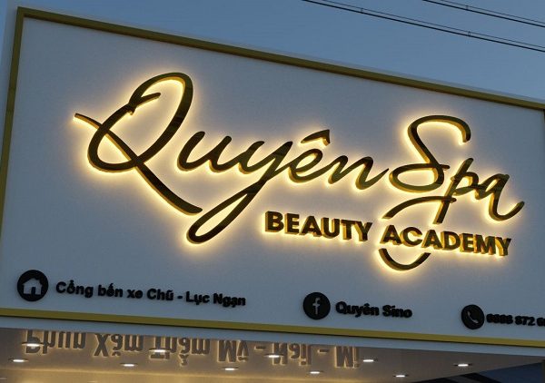 Làm Bảng Hiệu Quảng Cáo Tân Bình Giá Rẻ, Bền Đẹp Bảng hiệu Spa giá rẻ
