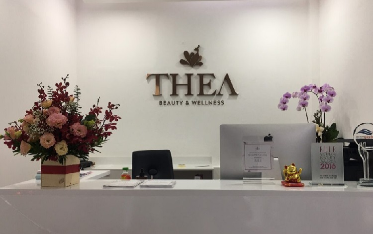 bang-hieu-spa-inox Bảng hiệu Spa chữ nổi Inox bàn lễ tân