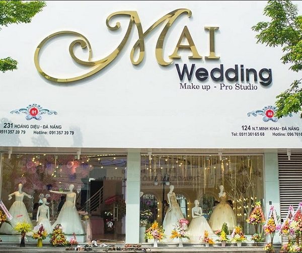 30+ Mẫu Bảng Hiệu Studio Áo Cưới, Chụp Hình Cô Dâu Đẹp