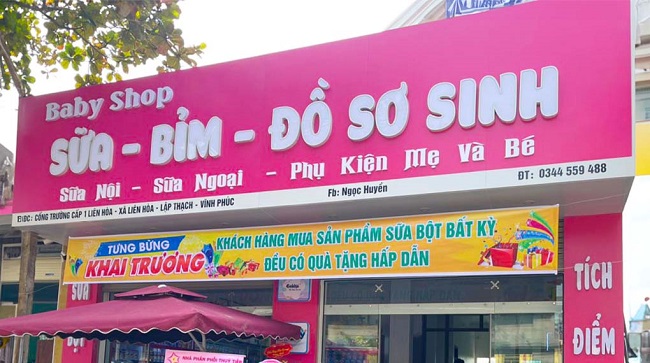 bang-hieu-sua-bot-01 Bảng hiệu quảng cáo Sữa