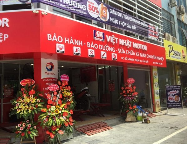 mẫu biển quảng cáo sửa xe