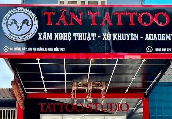 Bảng Hiệu Tattoo, Xăm Hình Nghệ Thuật bảng hiệu xăm hình nghệ thuật mica