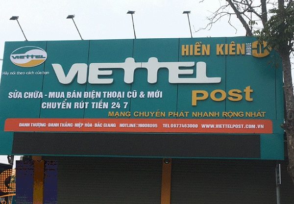 15+ Mẫu Bảng Hiệu Viettel Đẹp Cho Cửa Hàng Ủy Quyền bảng hiệu cửa hàng Viettel