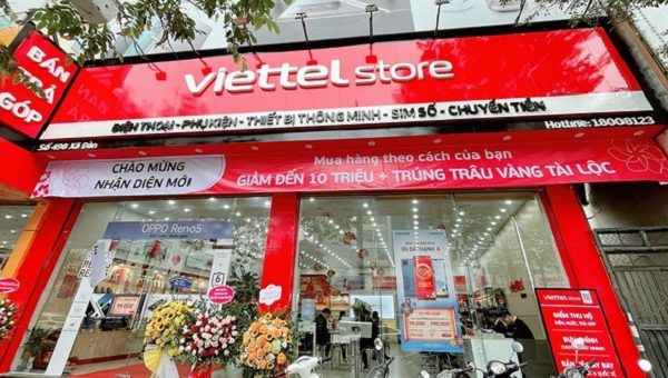 15+ Mẫu Bảng Hiệu Viettel Đẹp Cho Cửa Hàng Ủy Quyền Bảng hiệu Alu Viettel