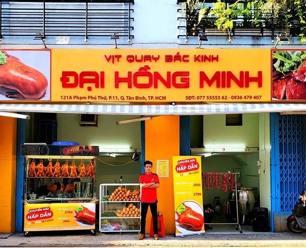30+ Mẫu biển quảng cáo vịt quay đẹp, thu hút mọi ánh nhìn bảng hiệu bán vịt quay