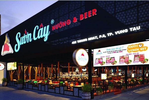 biển hộp đèn nhà hàng