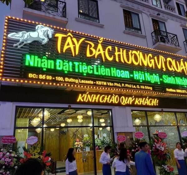 Biển nhà hàng, quán ăn